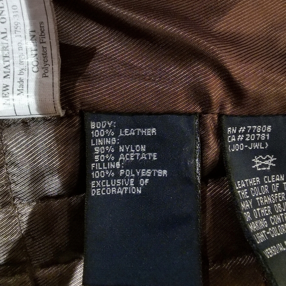 Tommy Hilfiger 100% Leather jacket - Picture 3 of 3